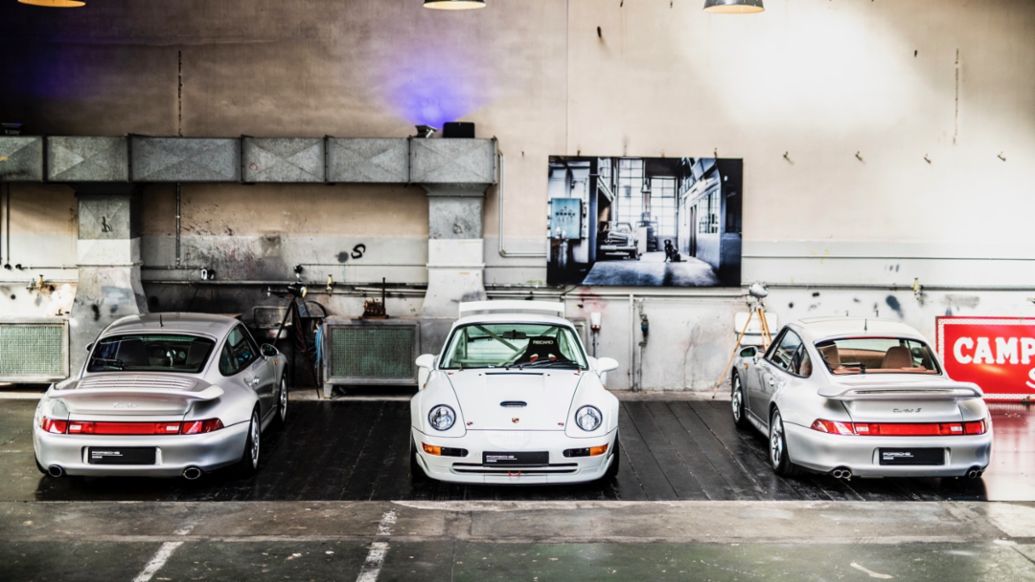 911 Turbo type 993, 911 GT2, 911 Turbo S, Photographe : Rémi Dargegen, 2020, Porsche France